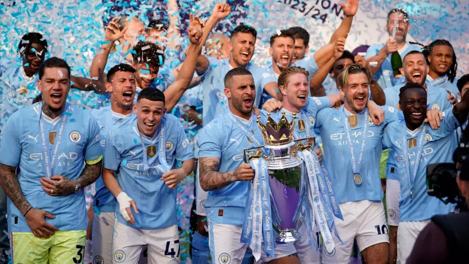 Manchester City Premier League Campeones 2024