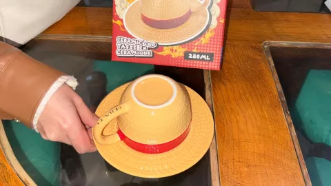Sombrero de paja de One Pice en Miniso, lo único que vale la pena