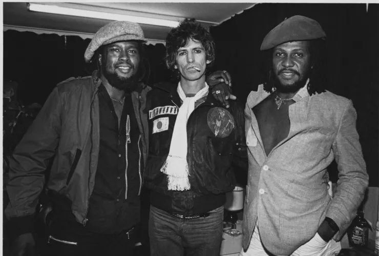 Sly & Robbie y Keith Richards