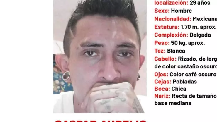 Buscan a Gaspar Aurelio Villanueva de 29 años de edad DESAPARECIDO en Yucatán hace más de 10 días