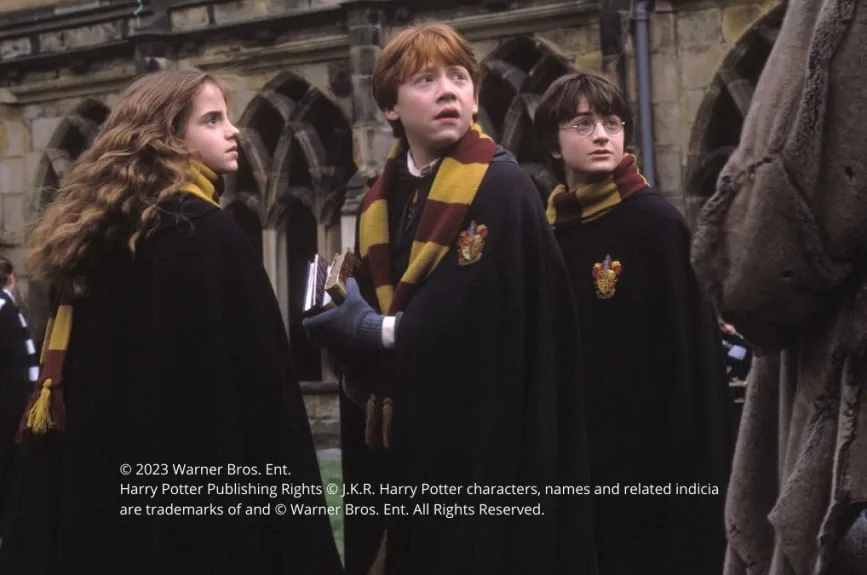 Emma Watson en Harry Potter