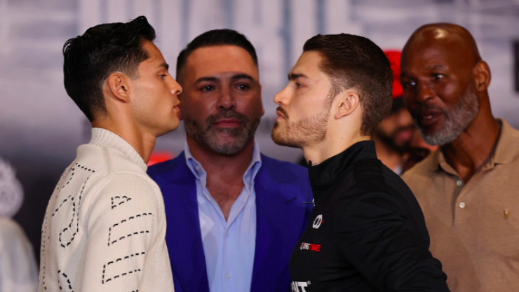 Ryan García Oscar Duarte conferencia de prensa