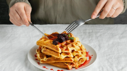receta waffles