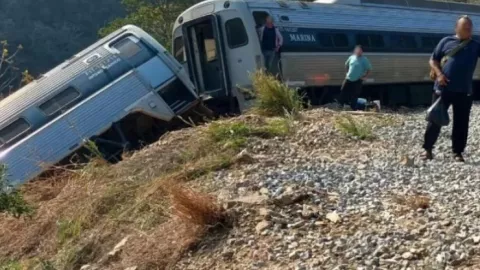 Descarrilamiento en Oaxaca