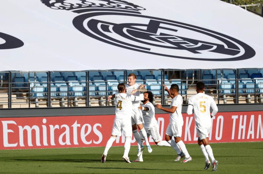 Real Madrid gana con tres disparos