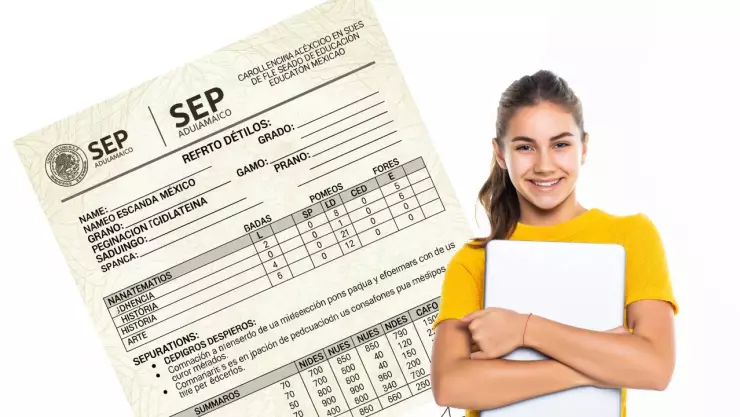 boleta de calificaciones