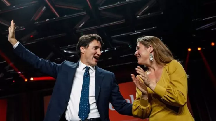 trudeau, perry exesposa