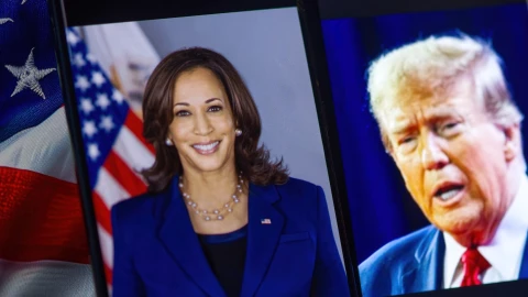 Kamala Harris y Donald Trump
