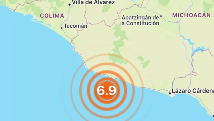 Sismo hoy de 6.9 en Michoacán se siente en 12 estados, aquí los daños.