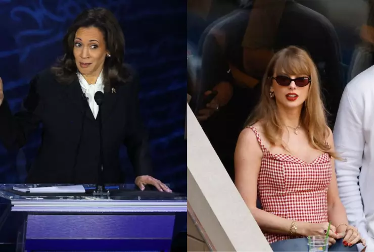 Taylor Swift anuncia que votará por la candidata presidencial Kamala Harris