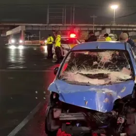 Fuerte choque en Ermita Iztapalapa.