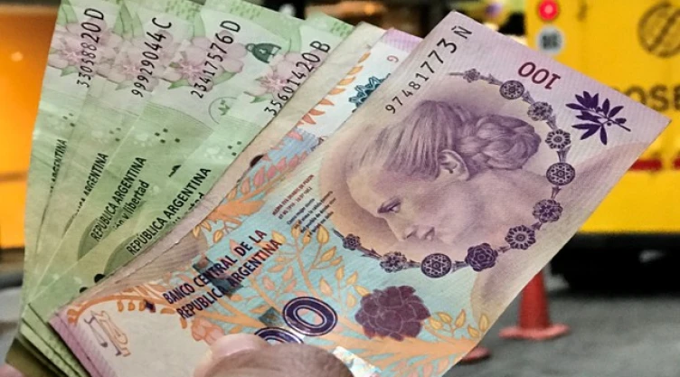 Billetes peso argentino