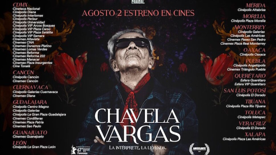 Póster documental Chavela