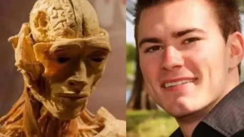 ¡Terrible hallazgo! Mujer asegura haber encontrado a su hijo desaparecido en exposición de cuerpos humanos