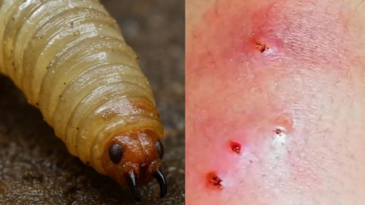 Gusano barrenador en humanos