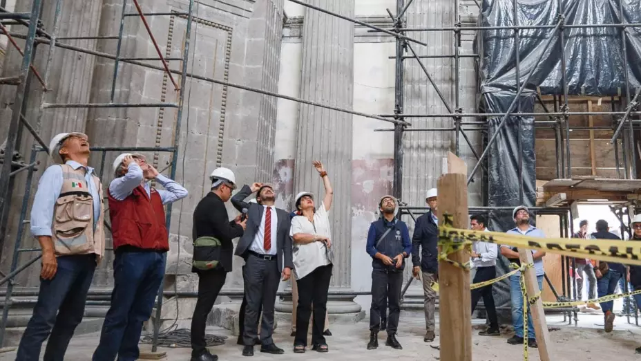 Revisan templos en alcaldía Cuauhtémoc