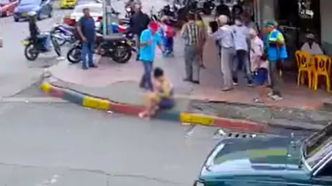 El hecho ocurrió en las inmediaciones de un mercado en Cali