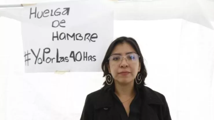 Huelga de hambre por las 40 horas de jornada laboral