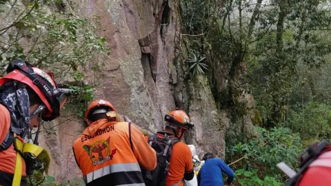 El acantilado El Campanario, en Tatatila, fue el punto donde se realizó el hallazgo