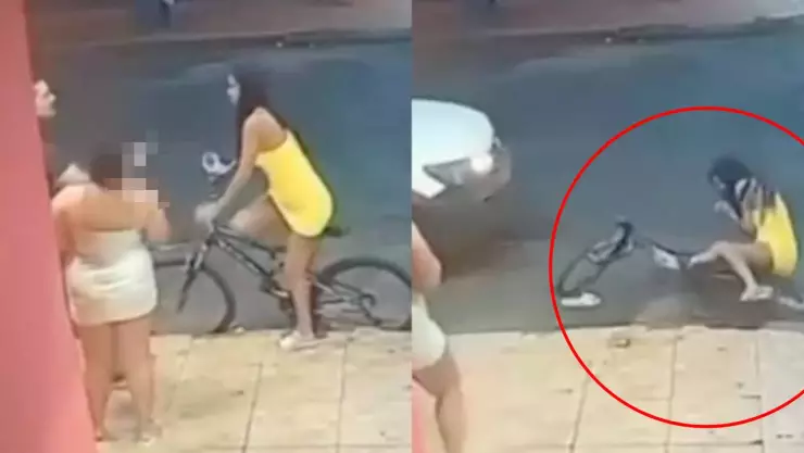 Ataque a mujer embarazada