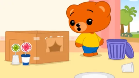 capítulos de bluey y plim plim reciclaje