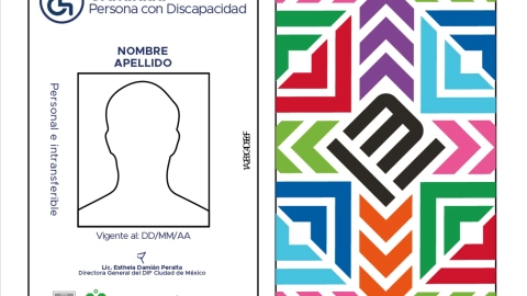 Así es la tarjeta incluyente de la CDMX para personas con discapacidad