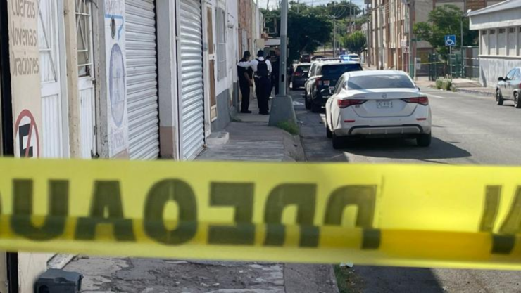 Hombre sin vida en el Centro