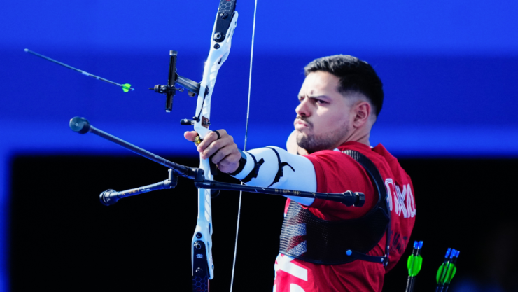 Bruno Martínez tiro con arco París 2024