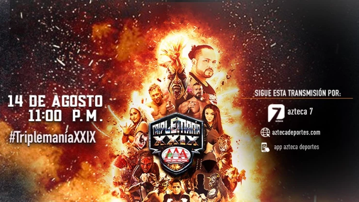 Tripleman&iacute;a XXIX lucha libre