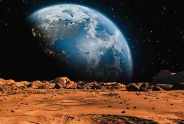 Estudio revela que Marte tira de la Tierra cada 2.4 millones de años y afecta a los océanos