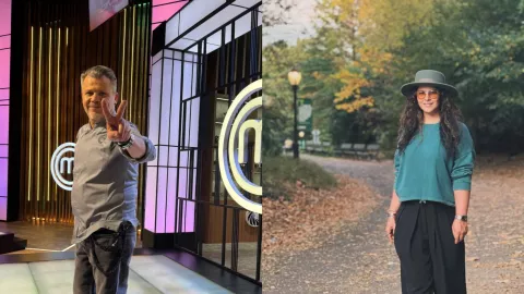 Litzy y el el Chef Poncho Cadena presumen su primera foto juntos