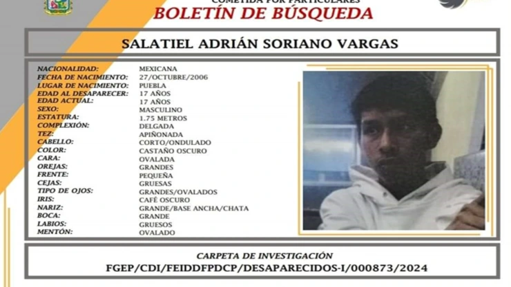desaparecido salatiel menor de edad bosques de san sebastián