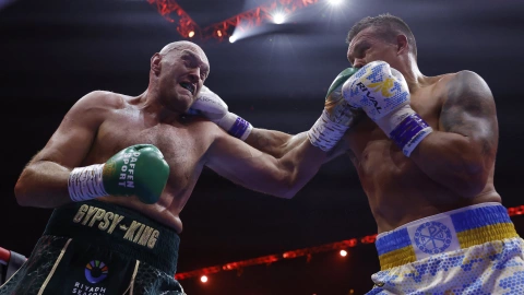 Oleksandr Usyk Tyson Fury pelea Box Azteca