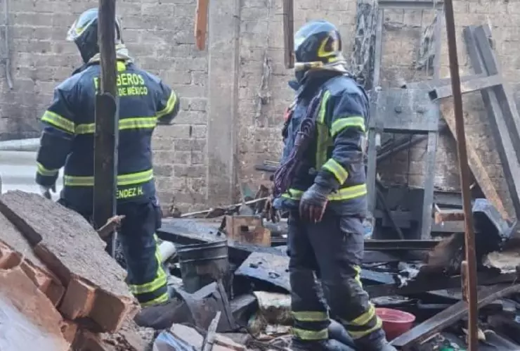 Se reporta explosión en San Andrés Mixquic