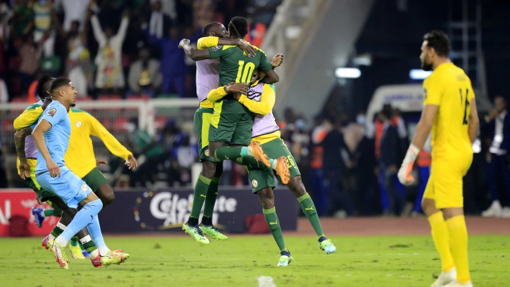 Sadio Man&eacute; con Senegal 