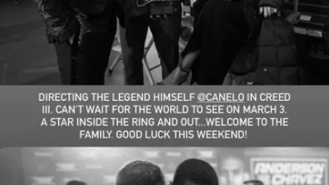 Canelo Álvarez actuará en Creed III
