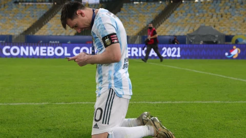 Lionel Messi de Barcelona a París