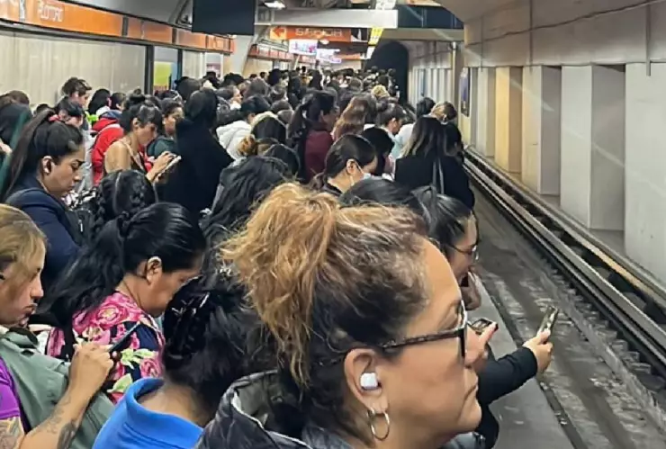 Se registran retrasos en el Metro CDMX 29 de julio de 2024