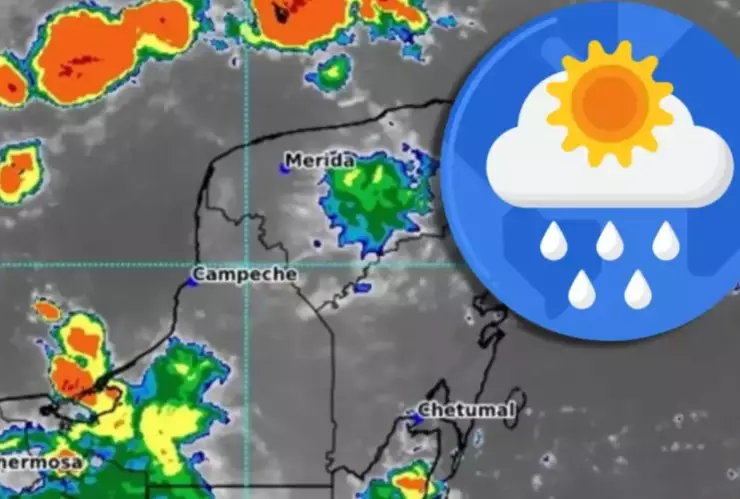 ¡ATENCIÓN! Hora EXACTA en que habrá lluvias en Campeche HOY, martes 2 de diciembre de 2025