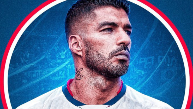 Luis Suárez con la camiseta del Nacional