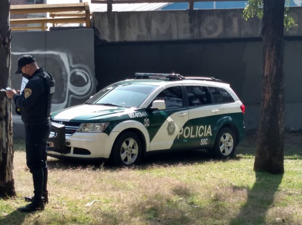 persona calcinada puente Gustavo A. Madero