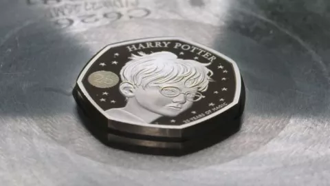 Harry Potter moneda especial