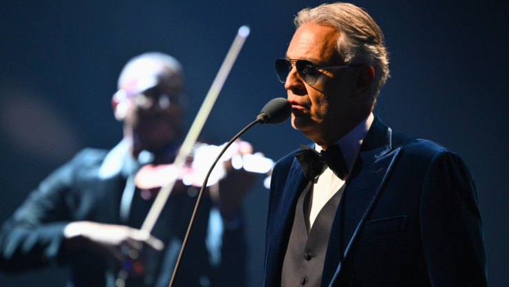Andrea Bocelli en el Zócalo