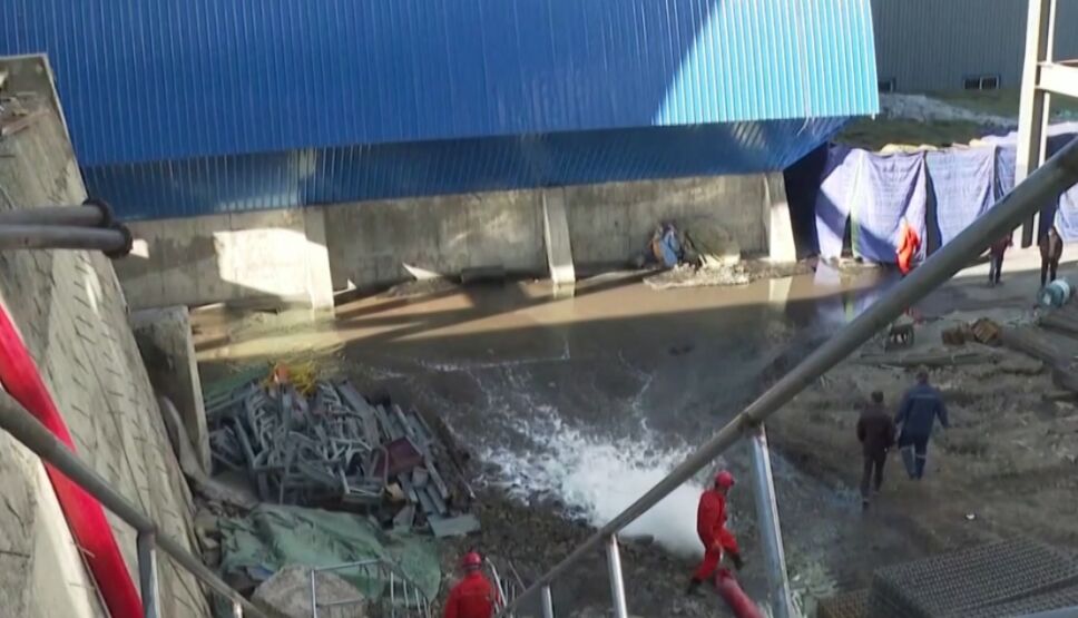 Rescate de mineros en China