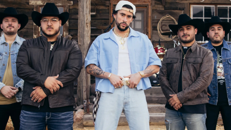 Grupo Frontera y Bad Bunny llega al #1 del top global de Spotify con ‘Un x100to’