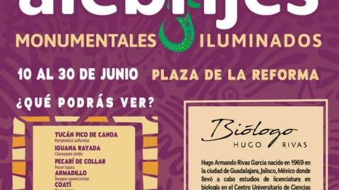 Exposición Alebrijes Monumentales Cancún 2023