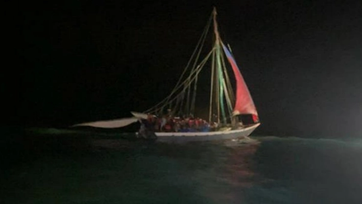 guardia costera eu haitianos velero