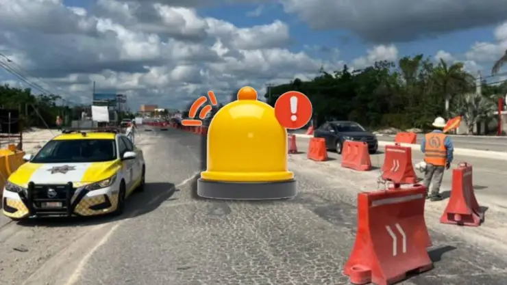 Jueves tráfico en Cancún con 7 calles cerradas para este día ¡Toma precauciones!