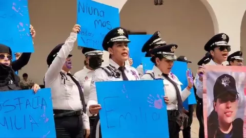 Policías alzan la voz por Emilia