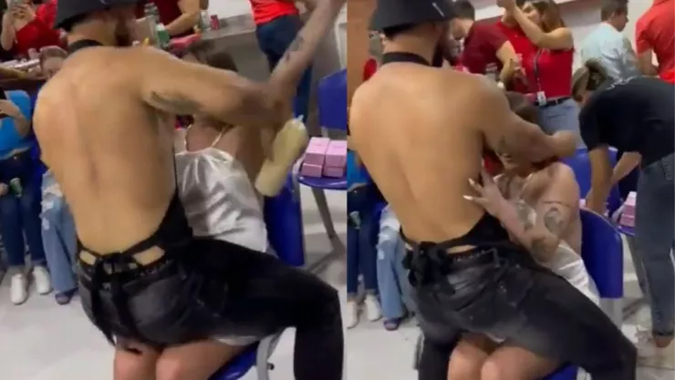 Video de jueza Vivian Polania disfrutando de show erótico en Palacio de Justicia de Cúcuta, Colombia